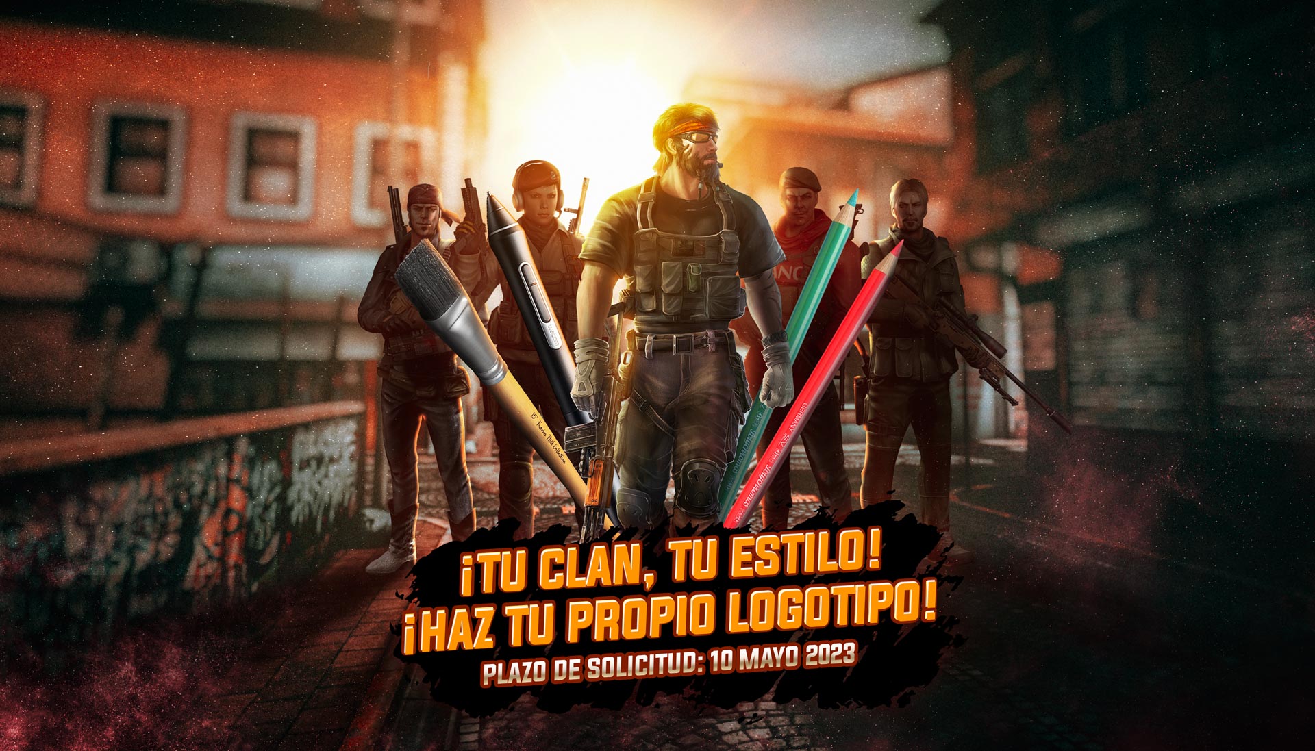 Haz tu propio logotipo de clan ¡Ha comenzado el período!